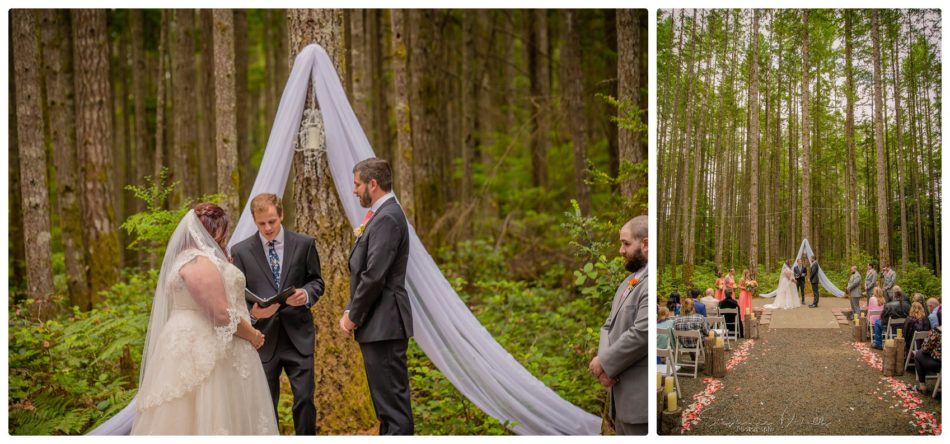 Ceremony 134 950x444 Gold Mountain Golf Course Wedding With Jenn and Rob