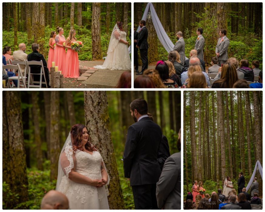 Ceremony 148 874x700 Gold Mountain Golf Course Wedding With Jenn and Rob