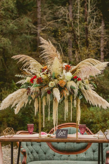 Stephanie Walls Photography 0306 467x700 Fall Boho Styled Shoot at Rivers Edge B&B Wedding Venue.