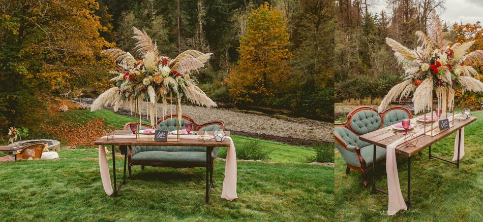 Stephanie Walls Photography 0309 950x438 Fall Boho Styled Shoot at Rivers Edge B&B Wedding Venue.