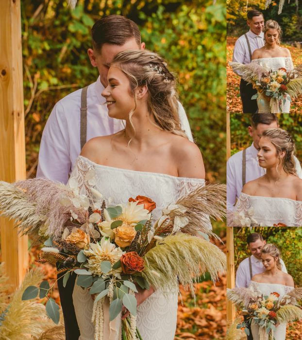 Stephanie Walls Photography 0315 622x700 Fall Boho Styled Shoot at Rivers Edge B&B Wedding Venue.