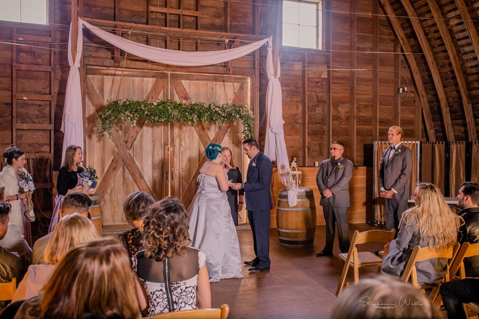 Stephanie Walls Photography 0351 1 950x633 Solstice Barn at Holly Farms Elopement of Ashley and Jordan