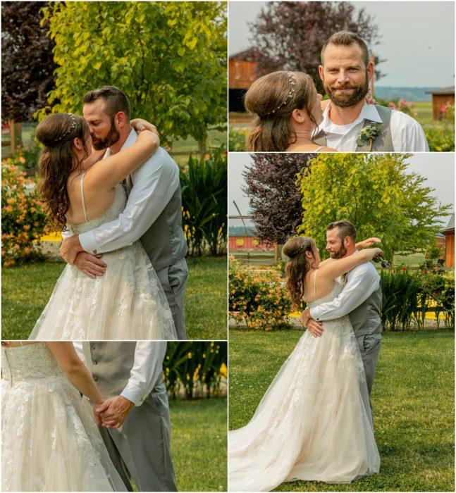 1st Look Bridals 033 647x700 Snohomish red barn Disney wedding