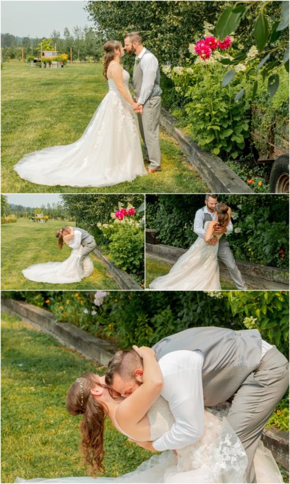 1st Look Bridals 170 420x700 Snohomish red barn Disney wedding