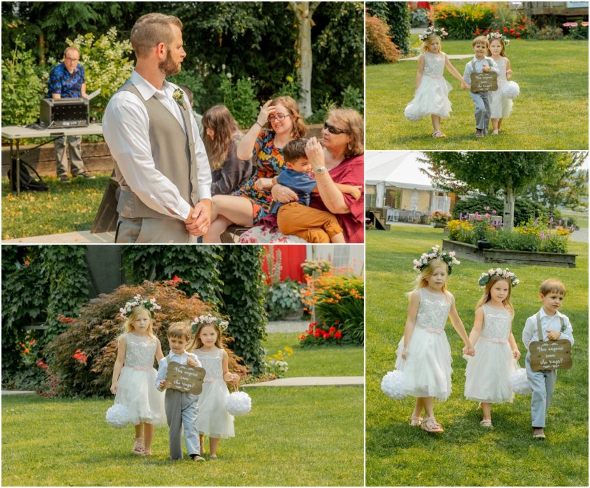 Lucas Wedding 055 846x700 Snohomish red barn Disney wedding