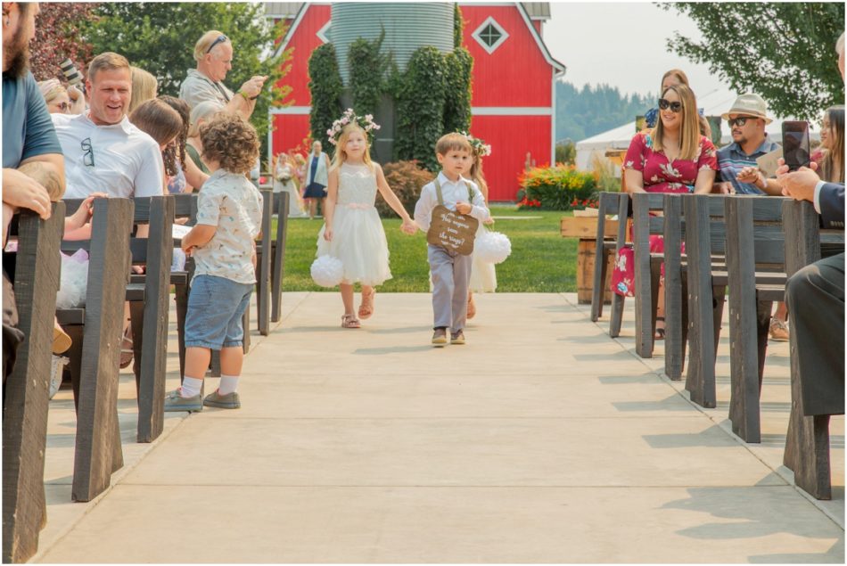 Lucas Wedding 144 950x635 Snohomish red barn Disney wedding