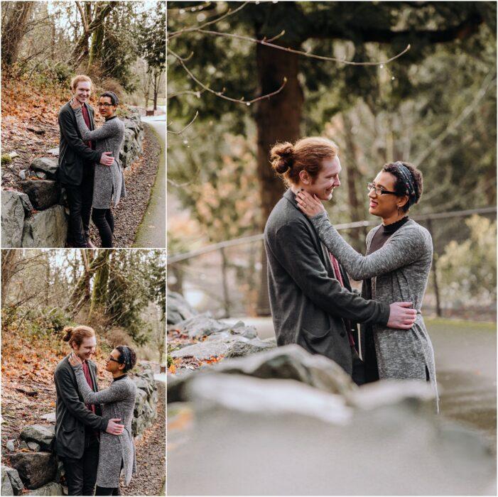 Washington Park Arboretum Winter Engagement. 0013 701x700 Washington Park Arboretum Winter Engagement.