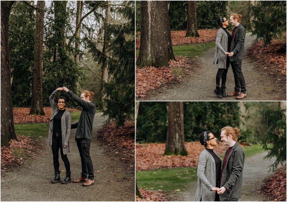 Washington Park Arboretum Winter Engagement. 0020 950x671 Washington Park Arboretum Winter Engagement.