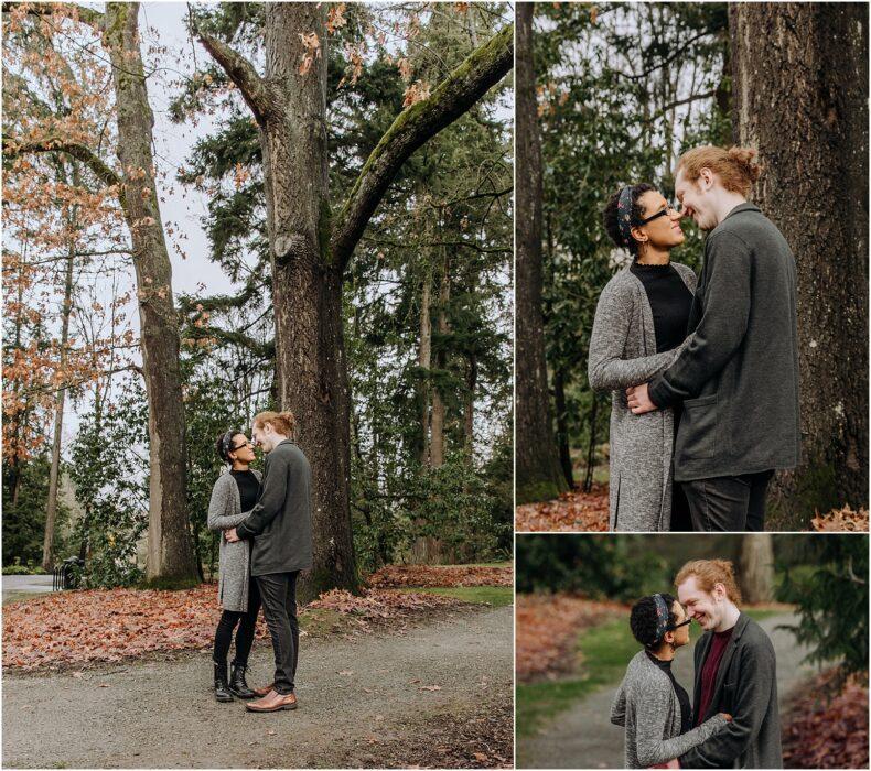 Washington Park Arboretum Winter Engagement. 0023 790x700 Washington Park Arboretum Winter Engagement.