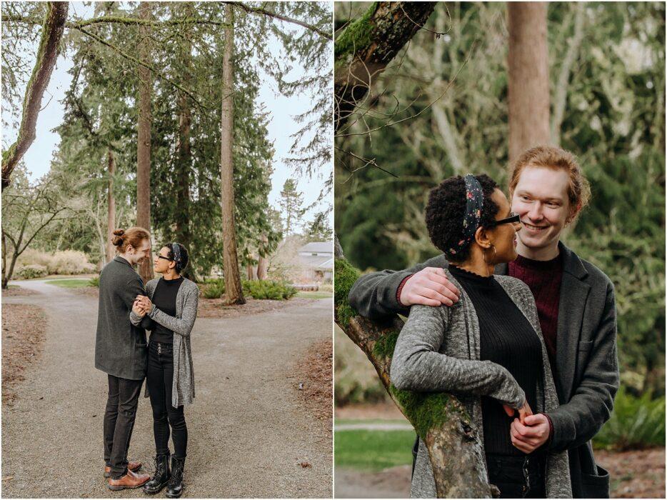 Washington Park Arboretum Winter Engagement. 0025 934x700 Washington Park Arboretum Winter Engagement.