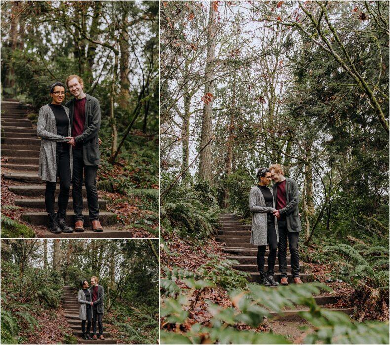 Washington Park Arboretum Winter Engagement. 0029 790x700 Washington Park Arboretum Winter Engagement.