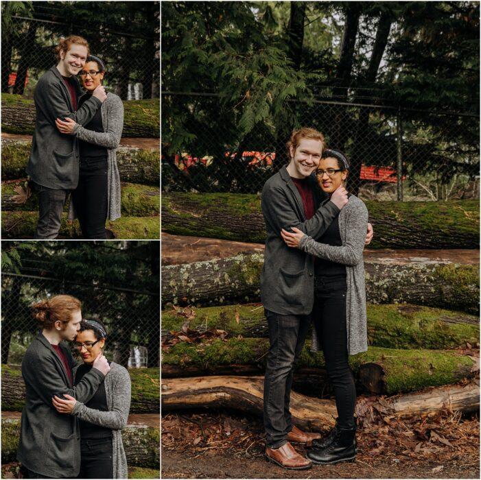 Washington Park Arboretum Winter Engagement. 0032 701x700 Washington Park Arboretum Winter Engagement.