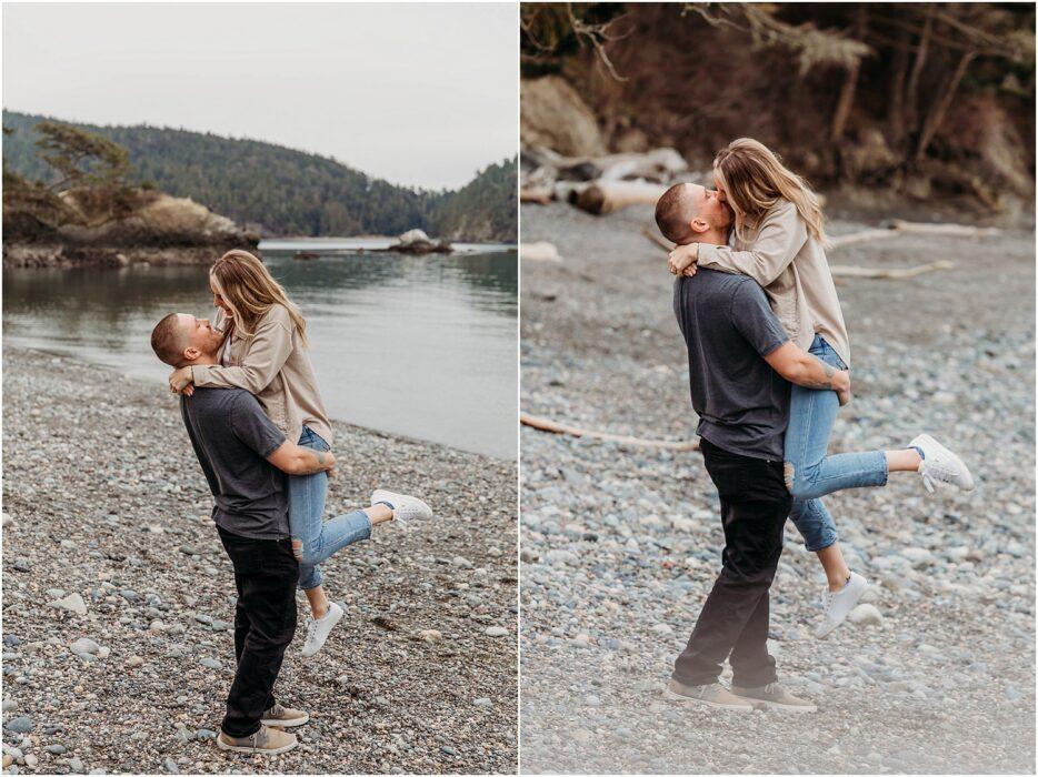 Rosario Beach Spring Engagement Session Anacortes WA 0017 1 934x700 Rosario Beach Spring Engagement Session Anacortes, WA