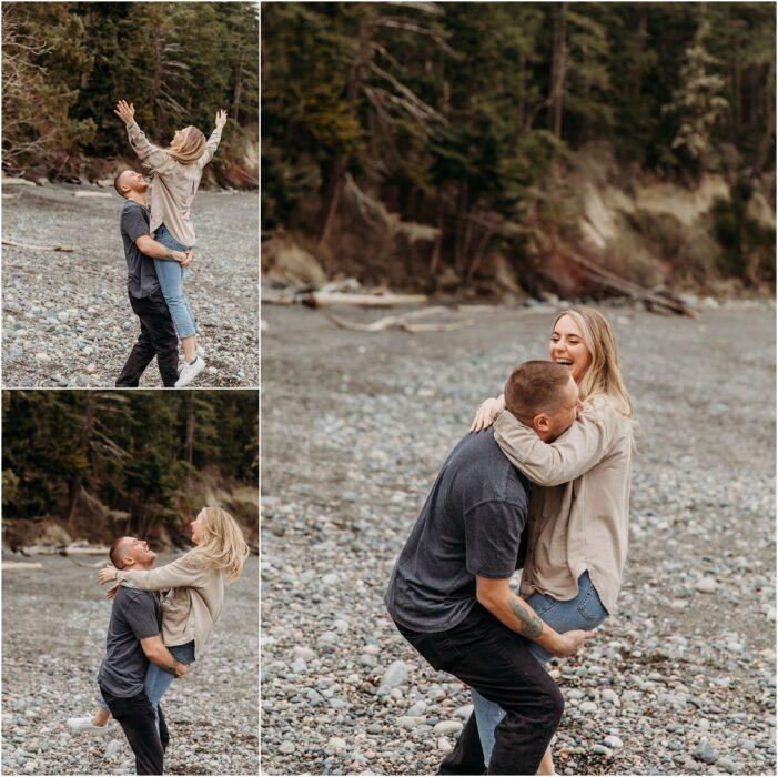 Rosario Beach Spring Engagement Session Anacortes WA 0026 701x700 Rosario Beach Spring Engagement Session Anacortes, WA