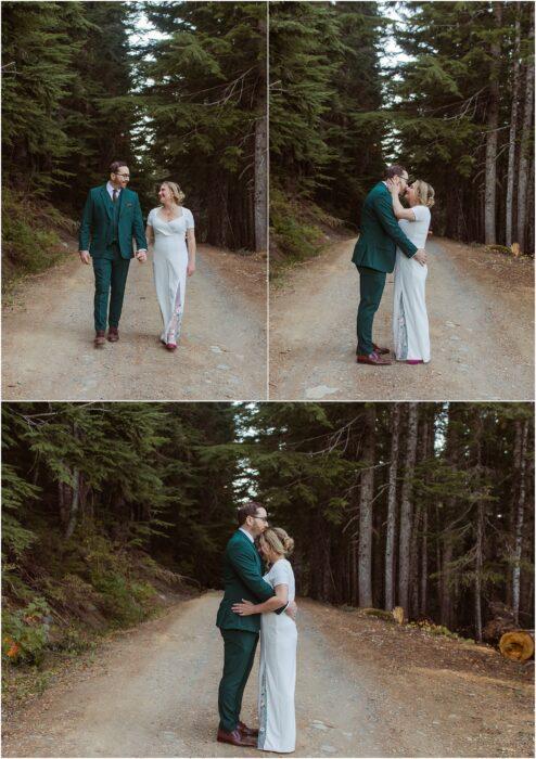 Snoqualmie Pass Fall Elopement Stephanie Walls Photography 0033 494x700 Snoqualmie Pass Fall Jewish Elopement | Stephanie Walls Photography