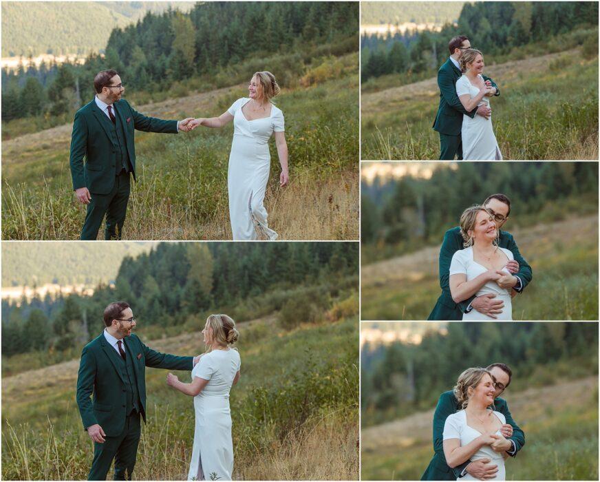 Snoqualmie Pass Fall Elopement Stephanie Walls Photography 0044 872x700 Snoqualmie Pass Fall Jewish Elopement | Stephanie Walls Photography