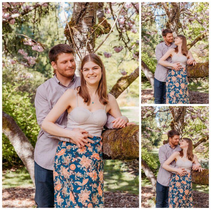 Washington Park Arboretum Cherry Blossom Engagement Session 0046 705x700 Washington Park Arboretum Cherry Blossom Engagement Session