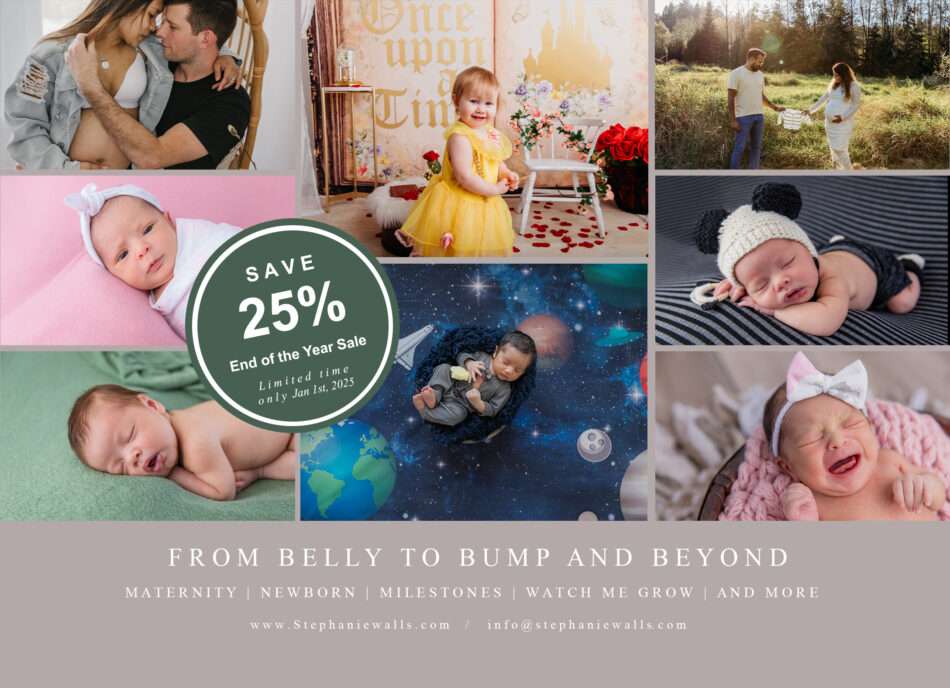 Belly to Bump Maternity & Newborn Sale