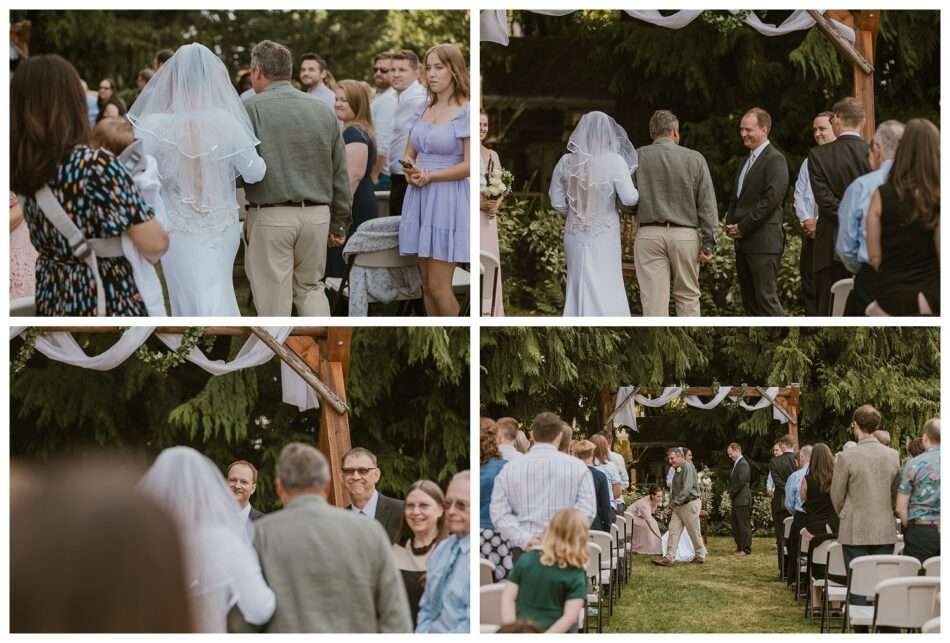 Amanda and Tim Classic Backyard Woodinville Wedding 0031 950x643 Amanda & Tim | Classic Backyard Edmonds Wedding