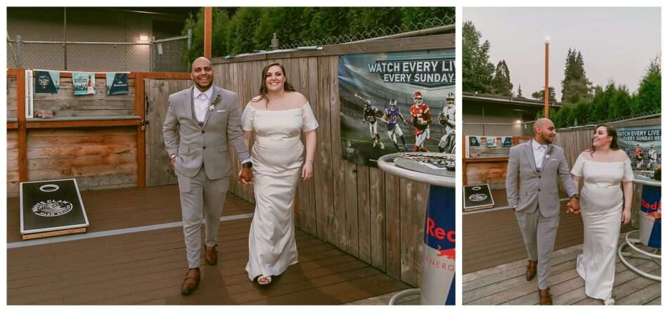 Morgan Damontae Sportys Bar Grill Everett Wa Wedding 0045 950x444 Morgan & Damontae | Sportys Bar & Grill Everett, Wa Wedding